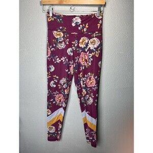 Matilda Jane Women Size Small On the Agenda Floral Pants Leggings